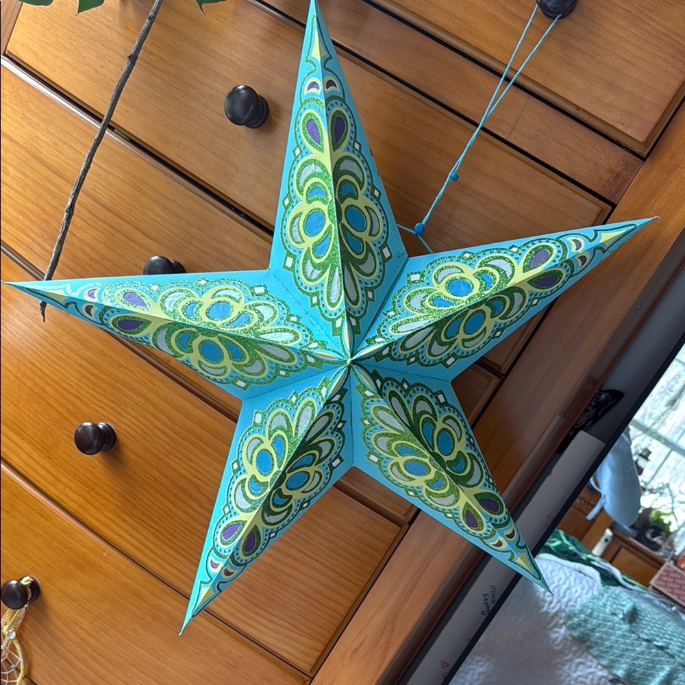 Colorful Hanging Star Lantern